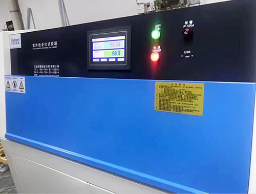 QUV紫外線老化試驗箱控制面板