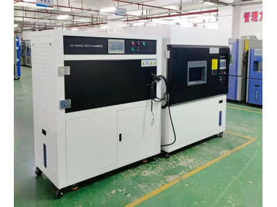 紫外線老化箱送貨海關出口瑞士客戶公司